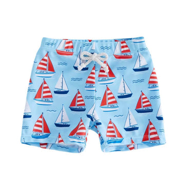 Sailboat Toddler Beach Shorts