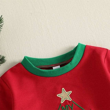 My First Christmas Tree Baby Bodysuit