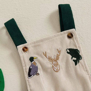 Sleeveless Nature Camo Baby Romper