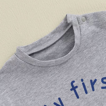 My First 4th of July Baby Bodysuit