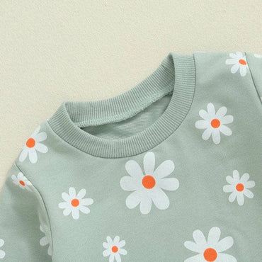 Long Sleeve Daisy Toddler Set