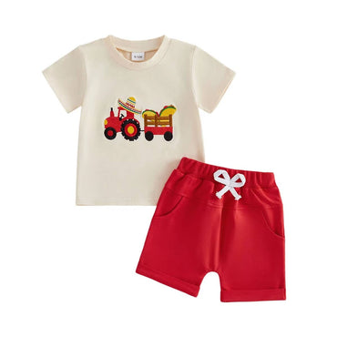 Short Sleeve Cinco de Mayo Toddler Set