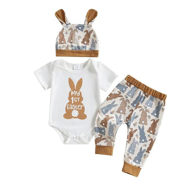 Short Sleeve My First Easter Baby Set