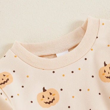 Long Sleeve Pumpkin Baby Set