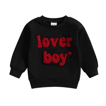Lover Boy Toddler Sweatshirt Black 9-12 M