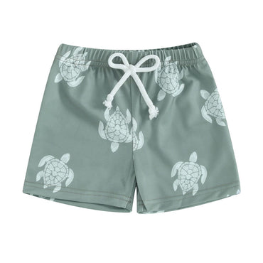 Turtle Toddler Swim Shorts