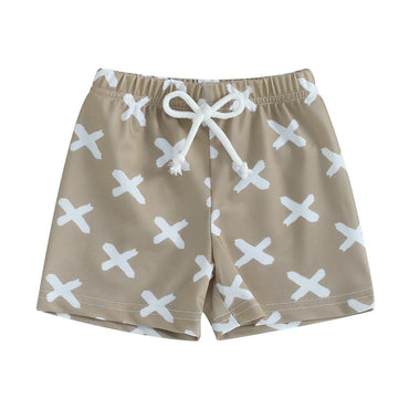 Khaki Crosses Toddler Swim Shorts