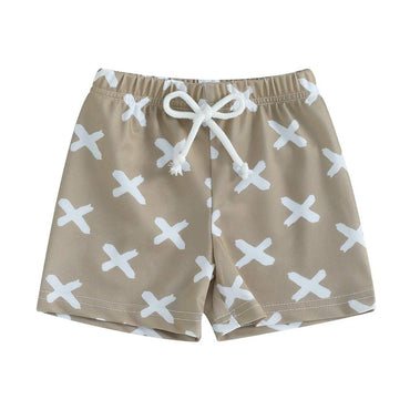 Khaki Crosses Toddler Swim Shorts