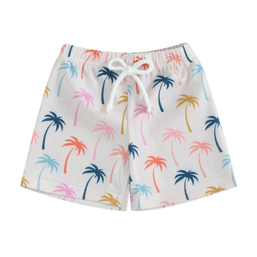 Palm Trees Toddler Swim Shorts