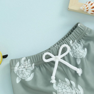 Turtle Toddler Swim Shorts
