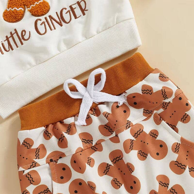 thumbnail image 2 of Embroidered Gingerbread Sweatshirt Baby 2 of 11
