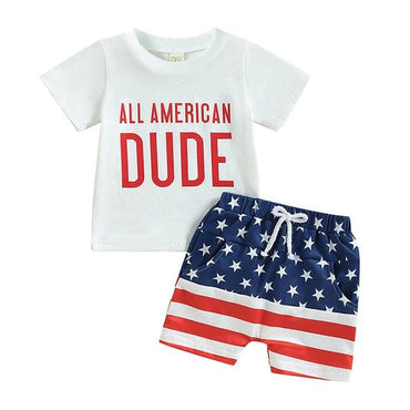 All American Dude Baby Set
