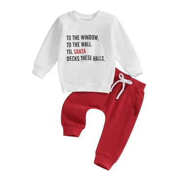 Christmas Santa's Helper Baby Set