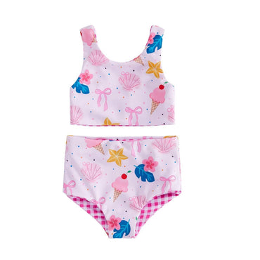 Sleeveless Summer Treats Toddler Swimsuit