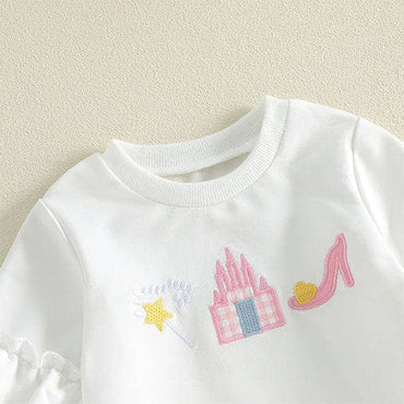 Long Sleeve Princess Checkered Toddler Set Sets The Trendy Toddlers