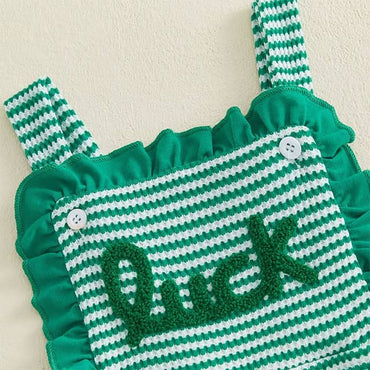 Sleeveless Luck Flared Toddler Jumpsuit