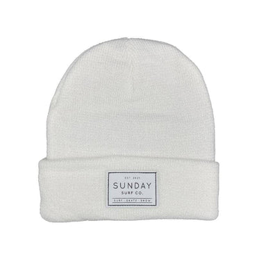 Sunday & Co. Shred - Classic Beanie White Infant (4 months - 1.5 years)