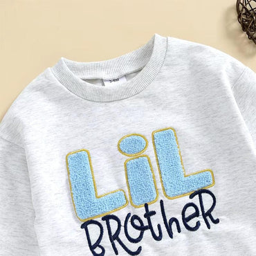 Long Sleeve Lil Brother Baby Bodysuit