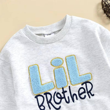 Long Sleeve Lil Brother Baby Bodysuit