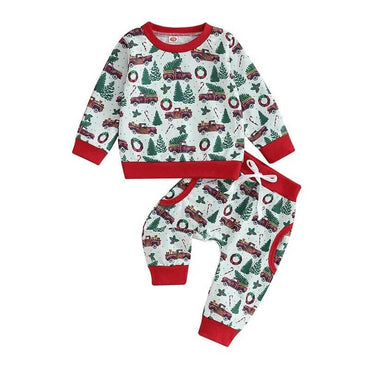 Christmas Caravan Baby Set