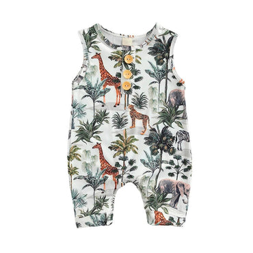 Safari Baby Jumpsuit