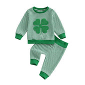 Long Sleeve St. Patrick's Day Baby Set