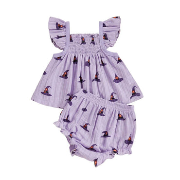 Fly Sleeve Halloween Magic Baby Set