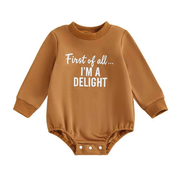 Long Sleeve Delight Baby Bodysuit