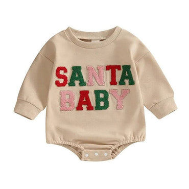 Christmas Santa Baby Bodysuit
