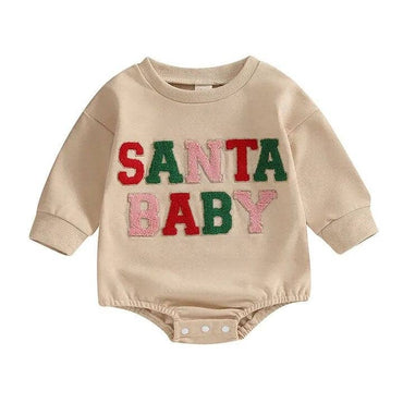 Christmas Santa Baby Bodysuit