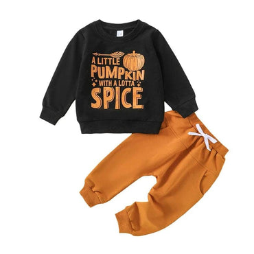 Long Sleeve Spice Pumpkin Toddler Set