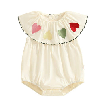 Colorful Heart Baby Romper
