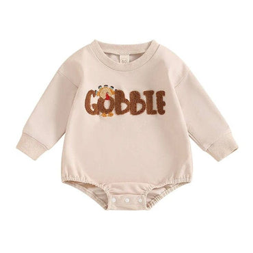 Long Sleeve Gobble Baby Bodysuit
