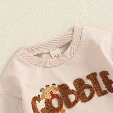 Long Sleeve Gobble Baby Bodysuit