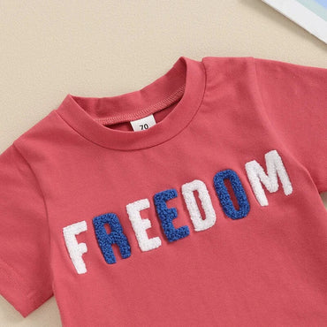 Short Sleeve Freedom Baby Set
