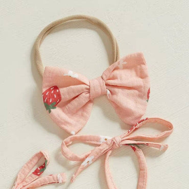 Strawberry Floral Baby Romper