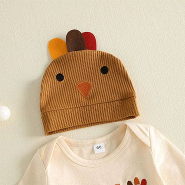 Long Sleeve Little Turkey Solid Pants Baby Set Sets The Trendy Toddlers