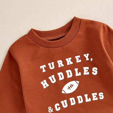 Turkey Huddles Cuddles Baby Set