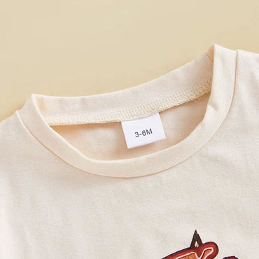 Short Sleeve My First Rodeo Baby Bodysuit