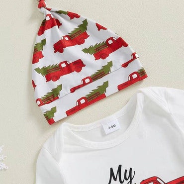 My First Christmas Long Sleeve Baby Set