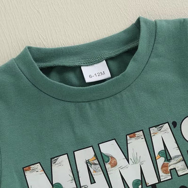 Mama's Boy Duck Shorts Toddler Set