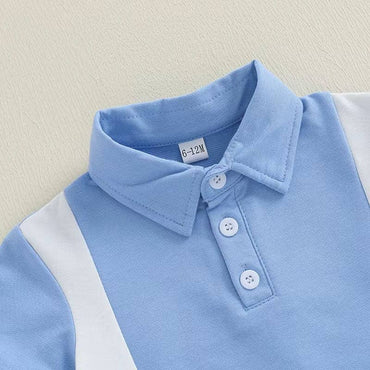 Short Sleeve Collared Toddler Set