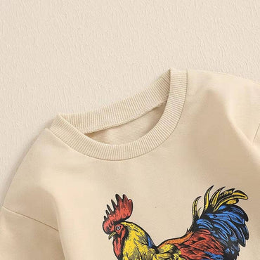 Long Sleeve Free Range Baby Bodysuit
