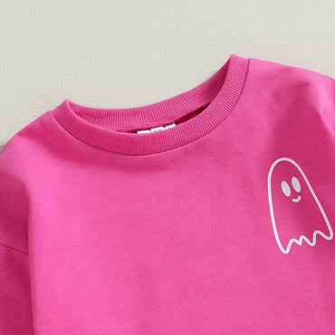 Long Sleeve Halloween Ghost Baby Set