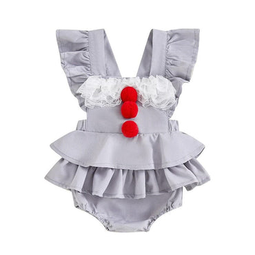 Clown Baby Romper Costume