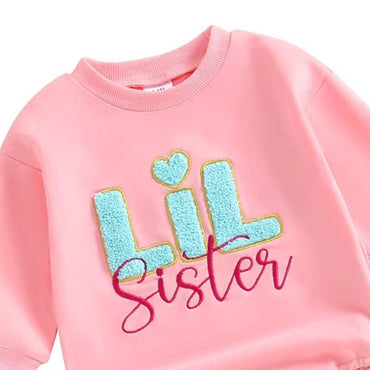 Long Sleeve Lil Sister Baby Bodysuit