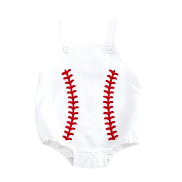 Baseball Baby Romper