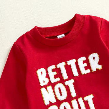 Better Not Pout Baby Jumpsuit