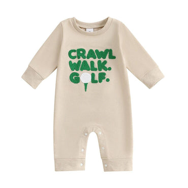 Crawl Walk Golf Baby Jumpsuit