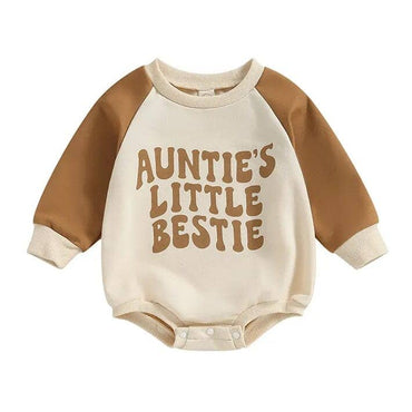 Auntie's Little Bestie Baby Bodysuit